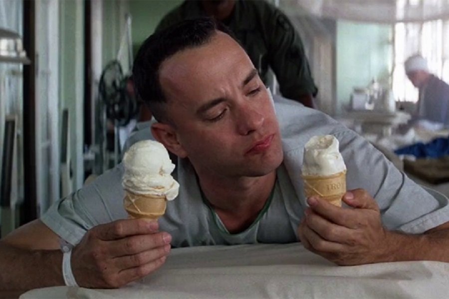 Forrest Gump é um dos papeis mais famosos de Tom Hanks