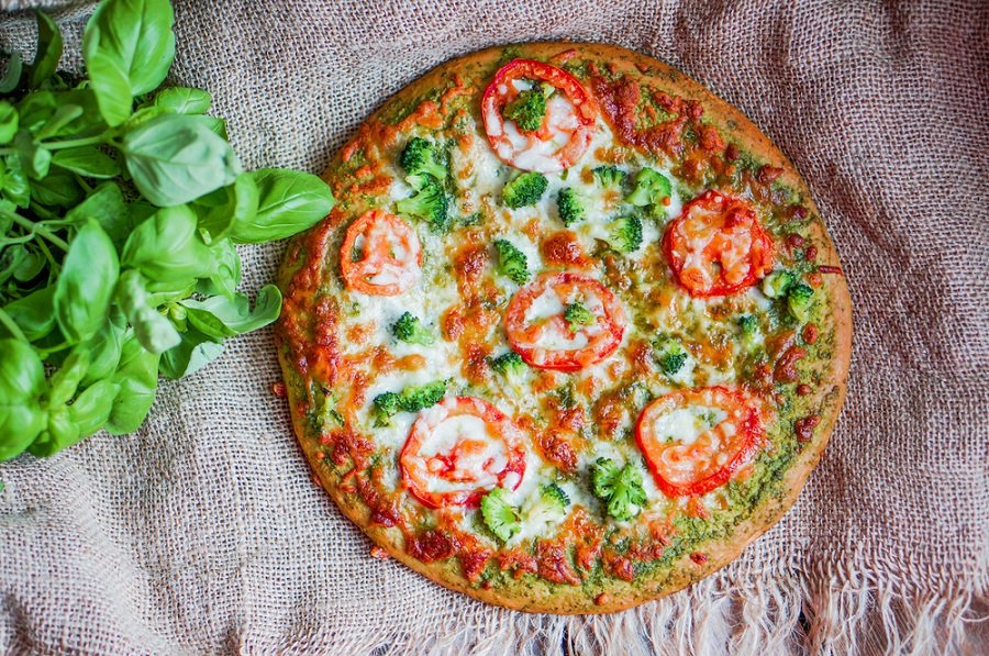 A pizza light é uma opção para um jantar mais saudável