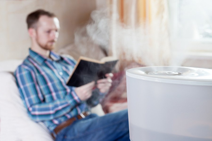 Os umidificadores de ar deixam os cômodos mais confortáveis para pessoas alérgicas