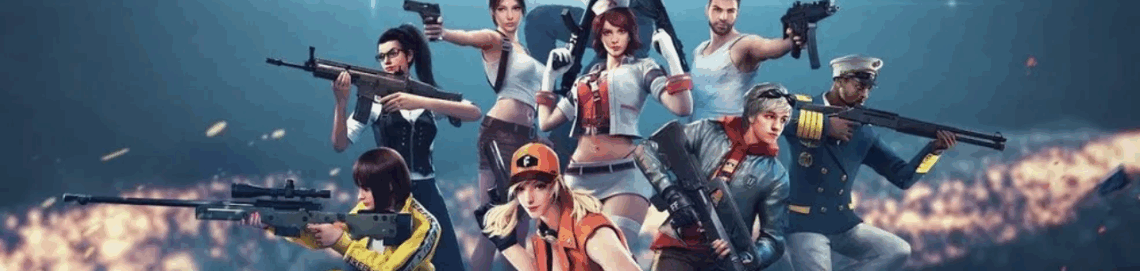Modelo de Bullets para Simplifica (5) Personagens de jogo com armas prontos para ação