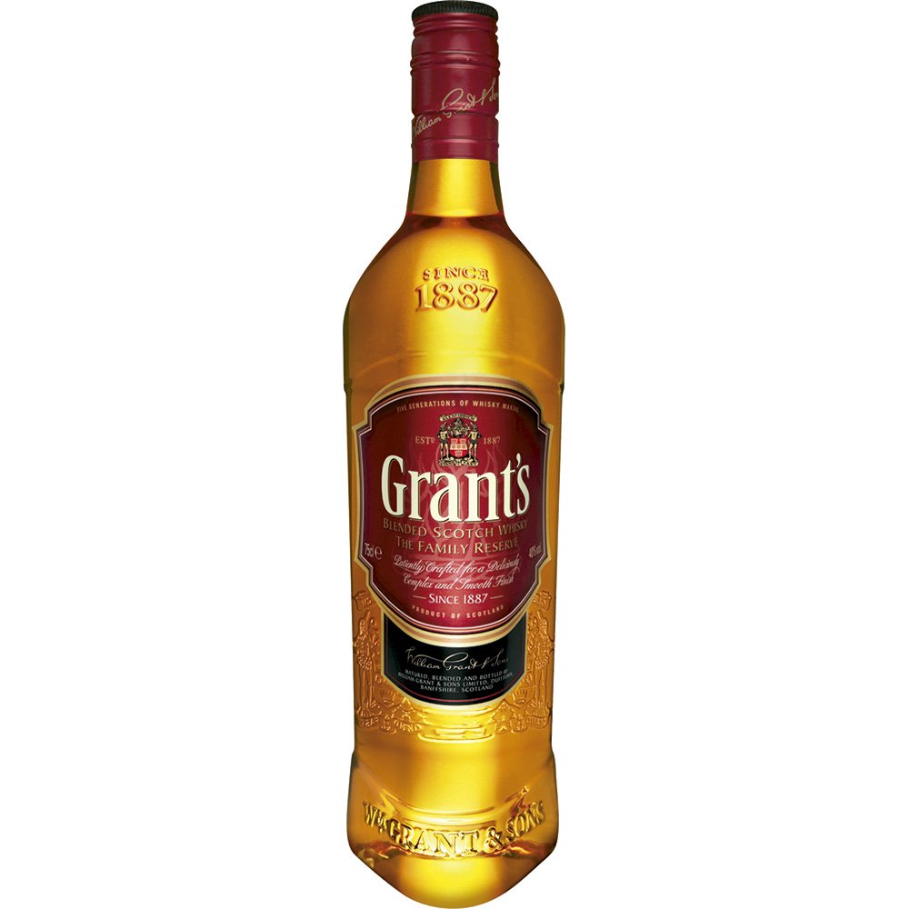 Garrafa da bebida Grants