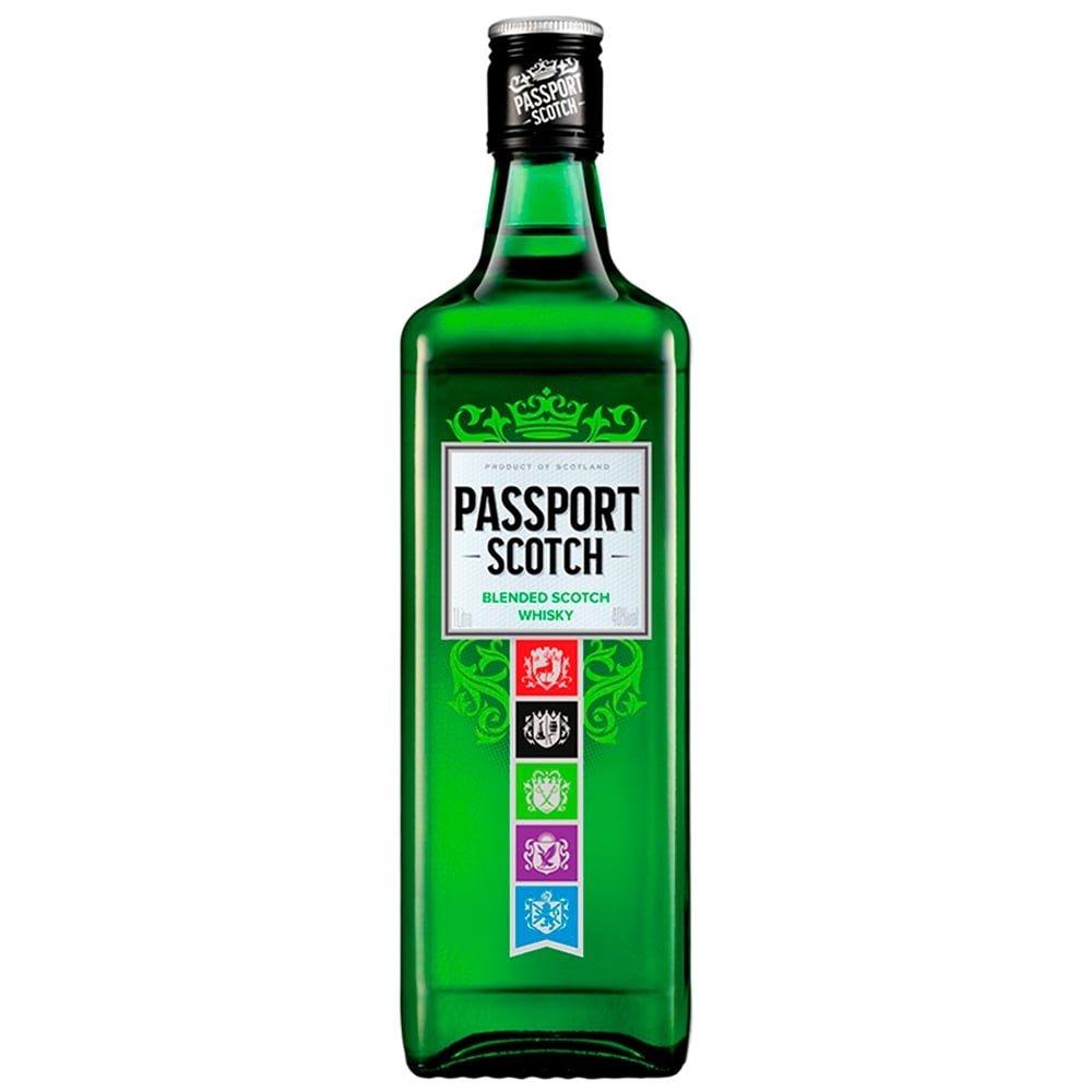 Garrafa da bebida Passaport Scotch