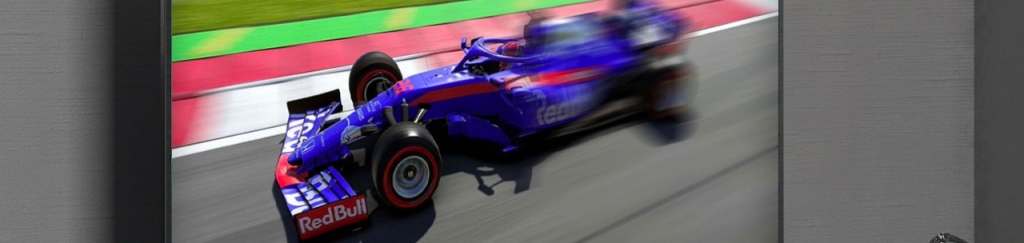 Modelo de Bullets para Simplifica (3) Carro de corrida em movimento na pista