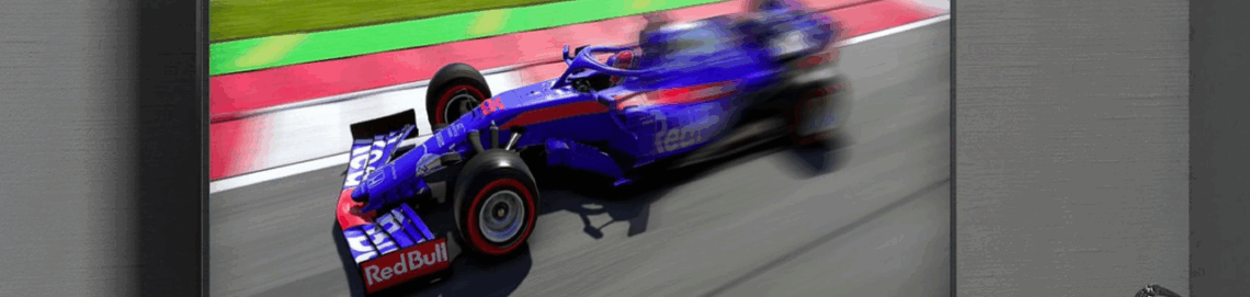 Modelo de Bullets para Simplifica (3) Carro de corrida em movimento na pista