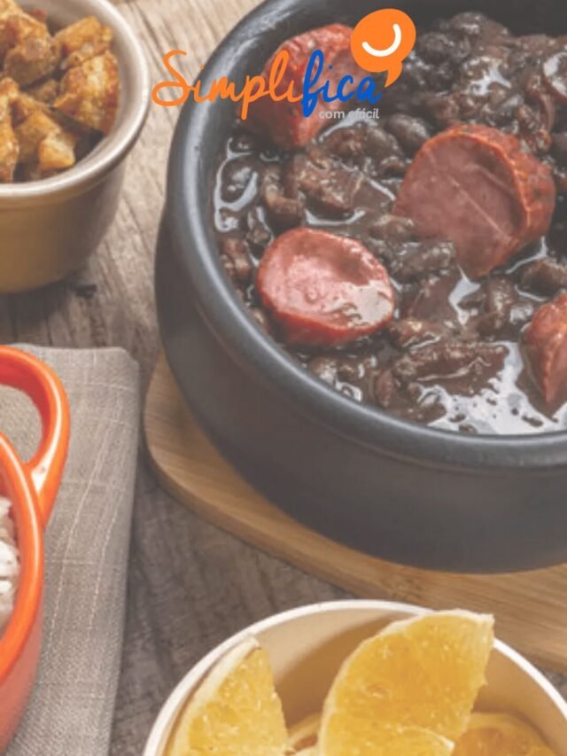 Feijoada com laranja e acompanhamentos deliciosos