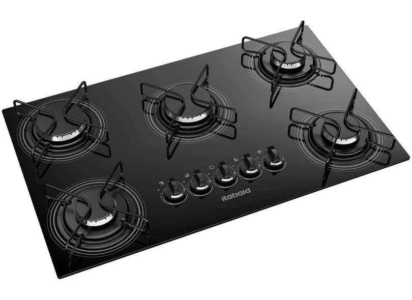 3. Cooktop 5 bocas com acendimento superautomático Itatiaia
