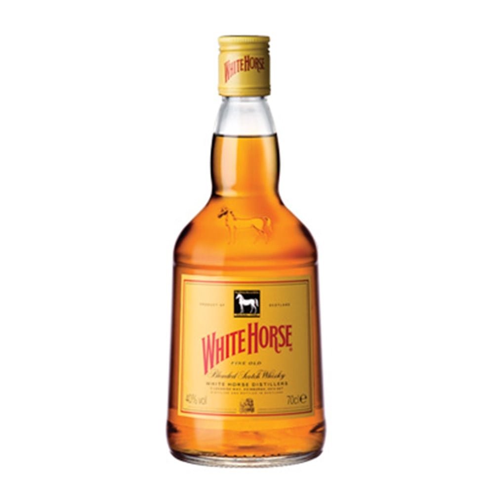 Garrafa da bebida White Horse