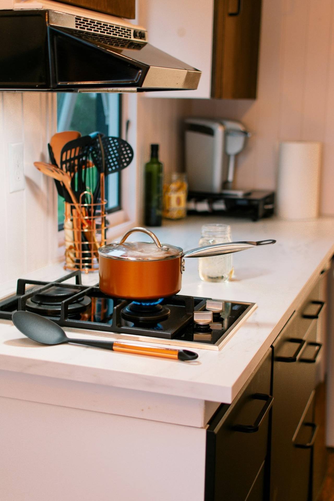 Qual o cooktop que a panela não escorrega?