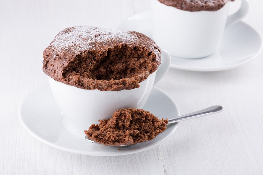 O bolo vegano não possui nenhum ingrediente de origem aniaml