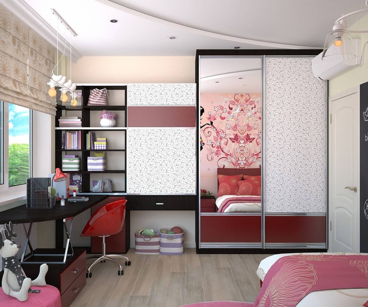quarto para meninas 