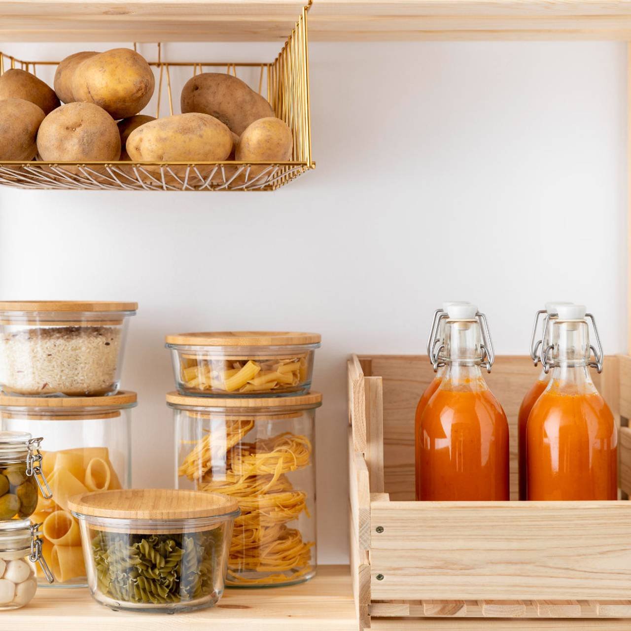 deliciosos alimentos em vasilhames