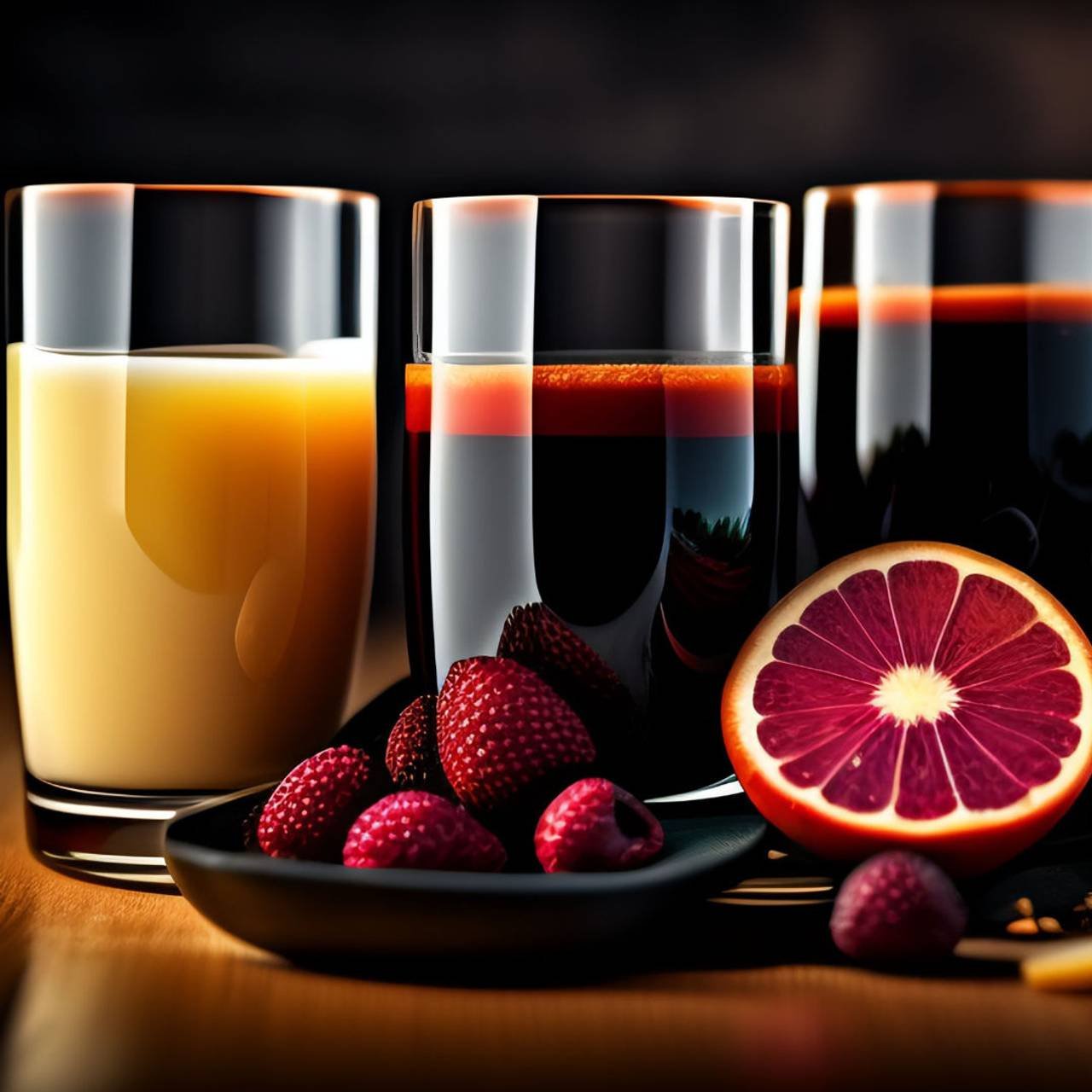 várias taças com drinks feitos de vermute