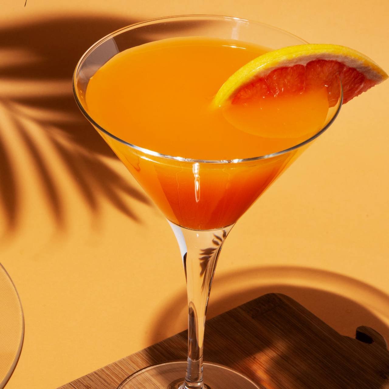 Taça com tequila sunrase
