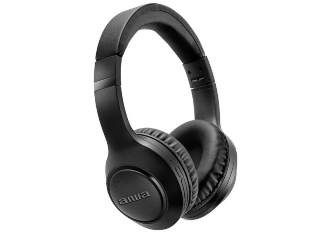 Modelodebullett.variadogrande6 Fone de ouvido sem fio Aiwa preto